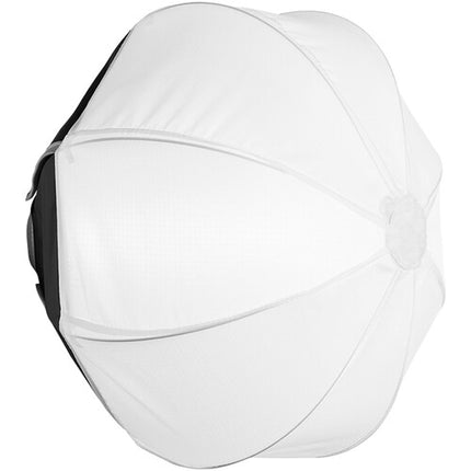 PHOTOOLEX QS30 Softbox Linterna 30 cm Luz Suave Interior Plata Funda