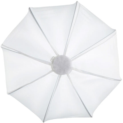 PHOTOOLEX QS30 Softbox Linterna 30 cm Luz Suave Interior Plata Funda