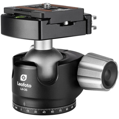 Leofoto LH-36LR Cabezal de Bola 3.3" 39.7 lb con Abrazadera LR-50