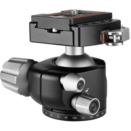 Leofoto LH-36LR Cabezal de Bola 3.3" 39.7 lb con Abrazadera LR-50