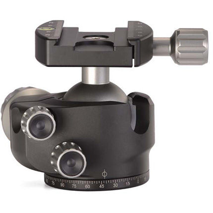 Leofoto LH-40 Cabezal Bola Perfil Bajo con Placa Rápida Capacidad 44.1 lb Altura 2.7"