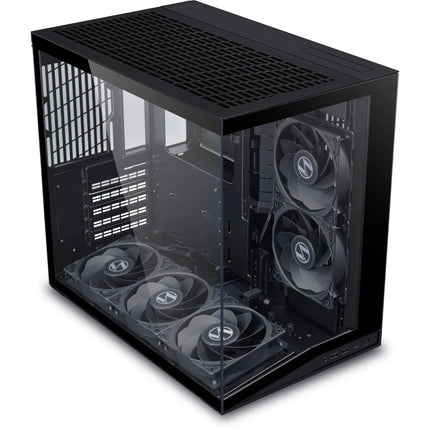 Lian Li O11 Dynamic Mini V2 Flow Negro Caja PC Soporta ATX 5 Ventiladores 120mm