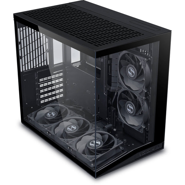 Lian Li O11 Dynamic Mini V2 Flow Negro Caja PC Soporta ATX 5 Ventiladores 120mm