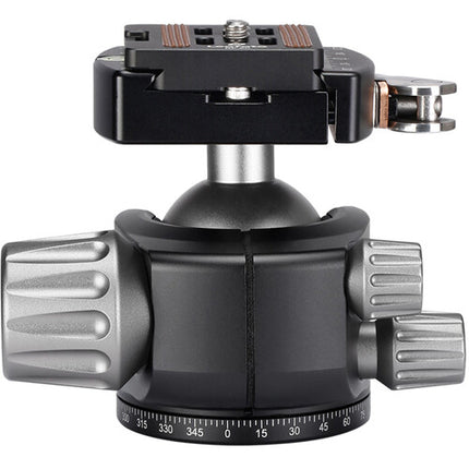Leofoto LH-40LR Cabeza de Bola Perfil Bajo con Capacidad 44.1 lb y Base 2.2"