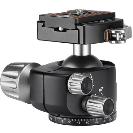 Leofoto LH-40LR Cabeza de Bola Perfil Bajo con Capacidad 44.1 lb y Base 2.2"