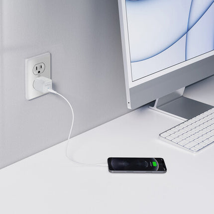 Anker 20W Cargador de Pared USB-C Blanco con 1 Puerto y Control de Temperatura