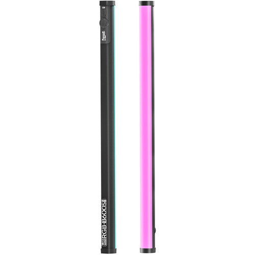 PHOTOOLEX B600 RGB Tubo LED 23.8" 2500-9900K Batería 80 min Dimming