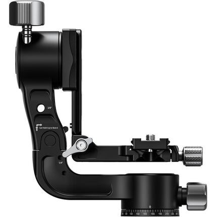 Leofoto PG-2 Cabezal Gimbal Plegable Capacidad 55 lb Altura 8.6" con QR y Estuche