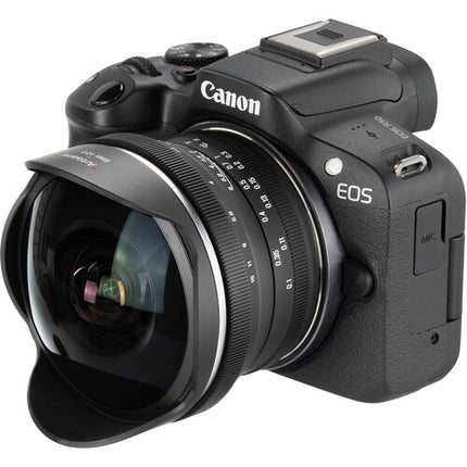 7Artisans 6mm f/2 Lente Ojo de Pez para Canon RF Ángulo 220°