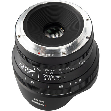 7Artisans 6mm f2 Lente Fisheye para Nikon Z Ángulo 220° y Distancia Mínima 3.9"