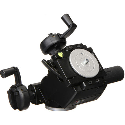 Manfrotto 400 Cabezal Panorámico y de Inclinación con Placas Rápidas 22.1 lb 360° Rotación