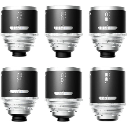 BLAZAR LENS MANTIS Kit de Lentes Anamórficos 1.33x Full Frame 25-135mm T2.0-3.2 ARRI PL