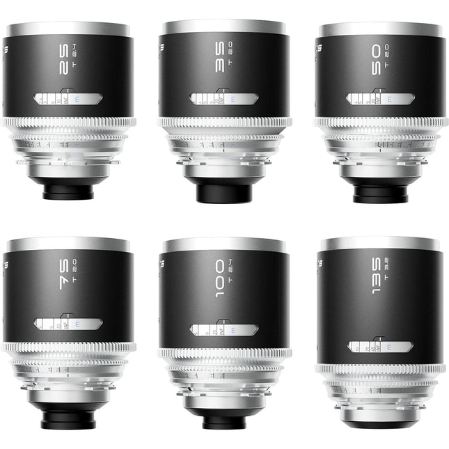 BLAZAR LENS MANTIS Kit de Lentes Anamórficos 1.33x Full Frame 25-135mm T2.0-3.2 ARRI PL