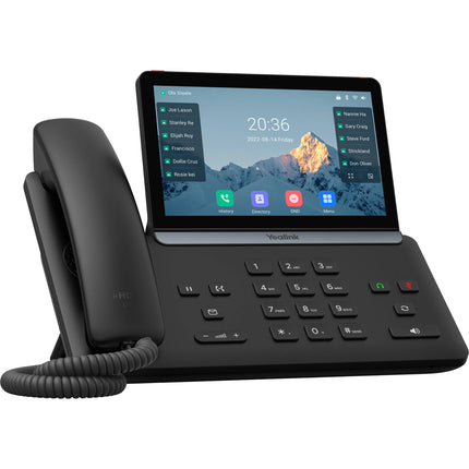 Yealink SIP-T87W Teléfono IP inalámbrico Pantalla táctil 7 Wi-Fi 6 Bluetooth 5.0