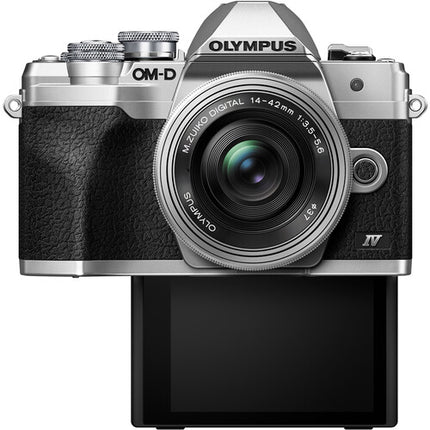 Olympus OM-D E-M10 Mark IV Cámara sin Espejo 20.3MP Vídeo 4K 14-42mm Kit Plata
