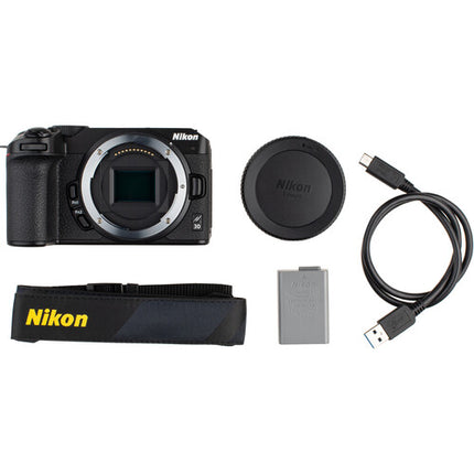 Nikon Z30 Cámara Sin Espejo 20.9MP Vídeo 4K 30p Lente 24mm f/1.7