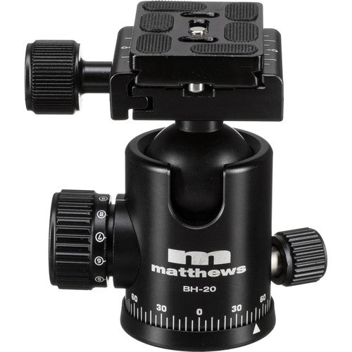 Matthews BH-20 Cabeza de Bola para Tripié Soporta 12kg Nivel Burbuja