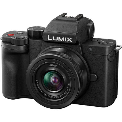 Panasonic LUMIX G100D Cámara sin Espejo 20.3MP 4K30p con Kits Básicos Negro