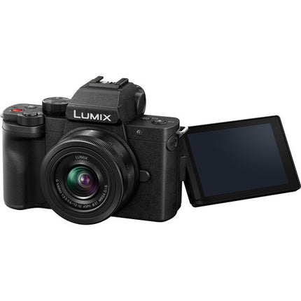 Panasonic LUMIX G100D Cámara sin Espejo 20.3MP 4K30p con Kits Básicos Negro