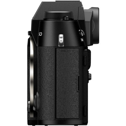 FUJIFILM X-T50 Cámara Sin Espejo 40.2MP 4K60p con Lente 16mm f/2.8 y Bolsa