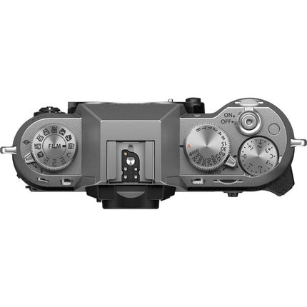 FUJIFILM X-T50 Cámara Sin Espejo 40.2MP 4K 60p Kit Básico Plata