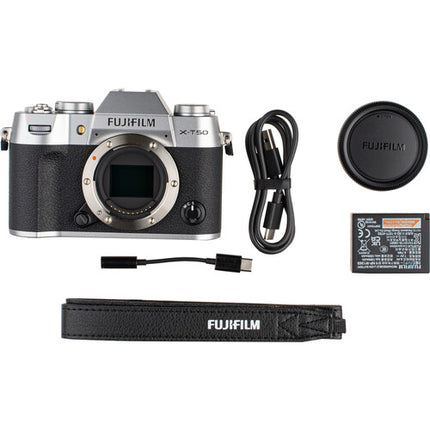 FUJIFILM X-T50 Cámara Sin Espejo 40.2MP 7-Stops Estabilizador Integrado