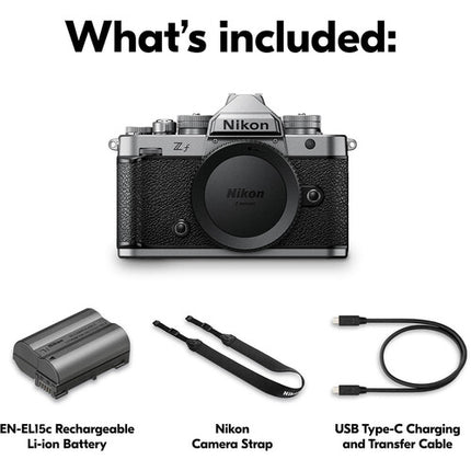 Nikon Zf Cámara Sin Espejo Sensor 24.5MP Vídeo UHD 4K Pantalla Táctil 3.2"