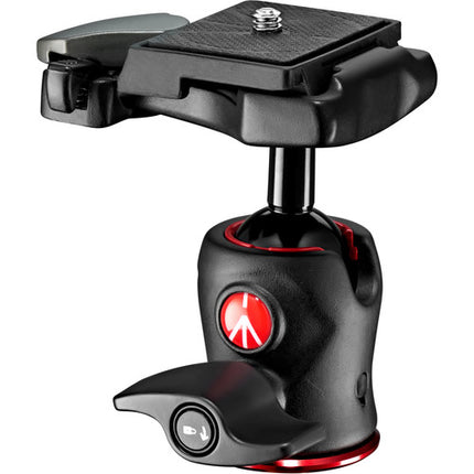 Manfrotto 490 Cabezal de Bola Central Capacidad 4 kg Altura 8.9 cm with Placa de Liberación Rápida 200LT-PL