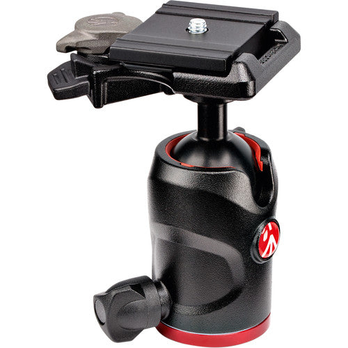 Manfrotto 494 Cabeza de Bola Central Carga 9 kg Altura 10 cm con Placa 200PL-PRO