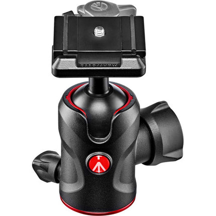 Manfrotto MT190CXPRO4 Trípode de Fibra de Carbono con Cabezal 496RC2 y Altura Máxima 170 cm