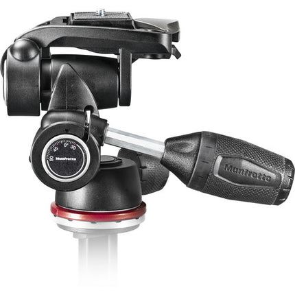 Manfrotto MH804 Cabezal 3 Vías Panorámico y Inclinable Capacidad 10 kg con Placa Rápida 200LT-PL