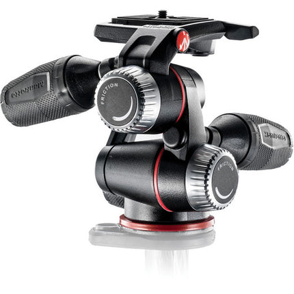 Manfrotto MT190CXPRO4 Tripode Fibra de Carbono Altura Max 68 1 Pulgadas Capacidad 15 4 lb Kit MHXPRO-3W Cabezal Pan y Tilt