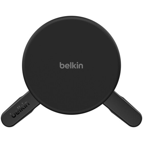 Belkin Soporte Cargador Inalámbrico Magnético de 15W para Coche Negro con Adaptador 27W