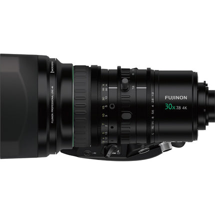 Fujinon LA30x7.8 Lente Zoom 30x 4K Para Vídeo 7.8-234mm F1.9-F3.9 Servo