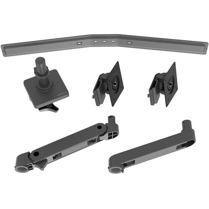 Ergotron LX Pro Desk Soporte Doble para Pantallas Hasta 27 Pulgadas 13" Ajuste de Altura
