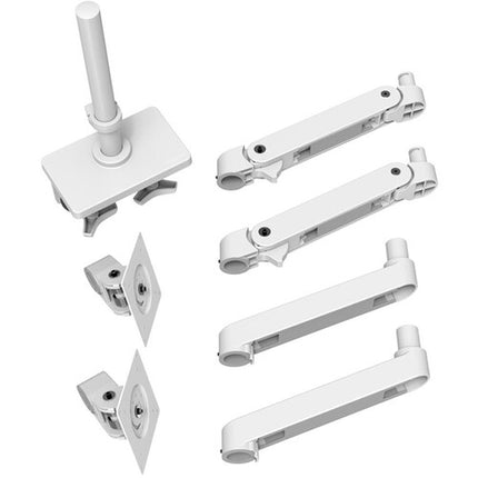 Ergotron LX Pro Soporte de Escritorio para 2 Monitores 24" 22 lb Blanco