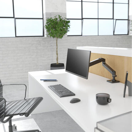 Ergotron LX Pro Soporte de Escritorio con Montaje en Pasacables Negro 34" 22 lb