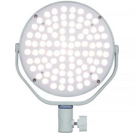 Nanlite miro 30c Panel LED RGB Redondo Kit 2 Luces 7 Pulgadas 4854 Lux Mint Blue