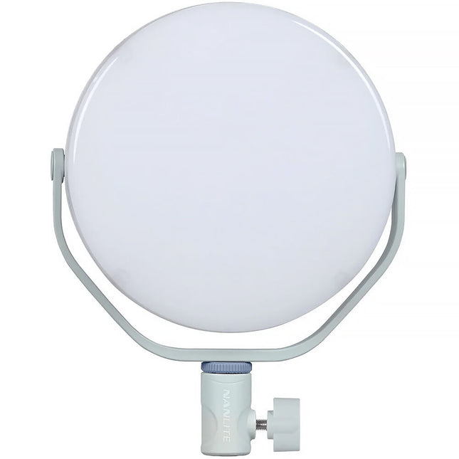 Nanlite miro 30c Panel LED RGB Redondo Kit 2 Luces 7 Pulgadas 4854 Lux Mint Blue