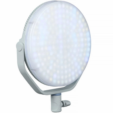 Nanlite Miro 60c Luz LED RGB Redonda 9 Pulgadas 8382 Lux Soporte 2 Kit
