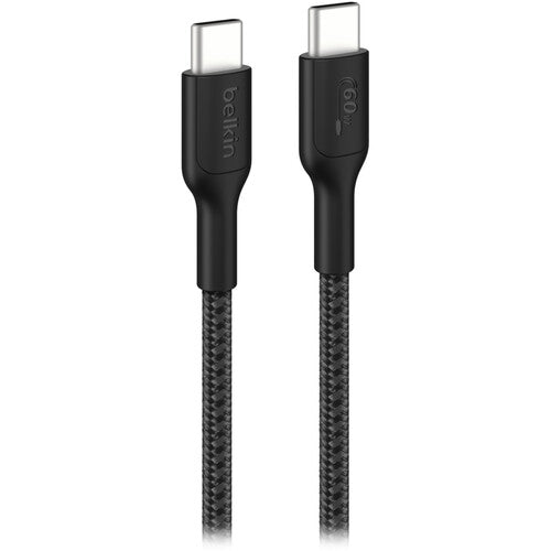 Belkin BoostCharge Pro Cable USB-C Trenzado 60W Doble Pack Resistente