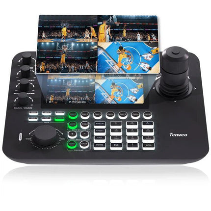 Tenveo KB300 PRO controlador de cámara con pantalla TFT de 7" y control PoE