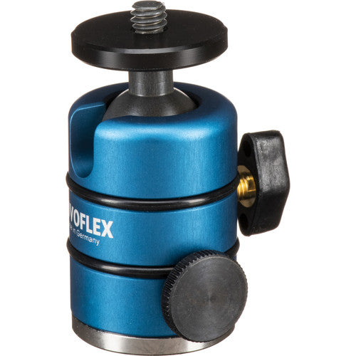 Novoflex BALL19P Cabezal de Bola Pequeño con Tornillo 1/4"-20 y Capacidad 3kg Altura 6.6cm