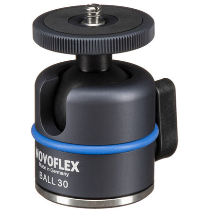 Novoflex BALL 30 Cabezal esférico Soporta 5kg Base giratoria 1/4"-20