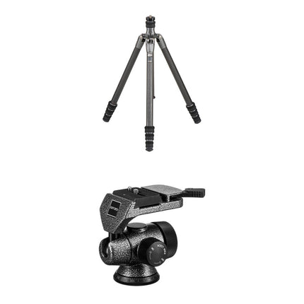 Gitzo GIGT1545T Traveler Serie 1 Trípode de Fibra de Carbono con Cabezal de Bola GH2750QR Magnesio