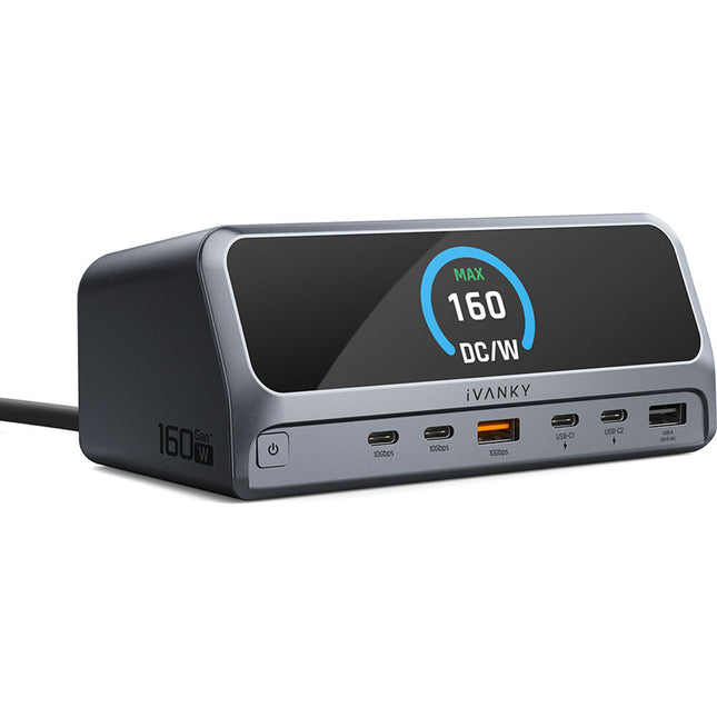 iVANKY 160W Docking Station 13 en 1 GaN+ USB C HDMI Ethernet
