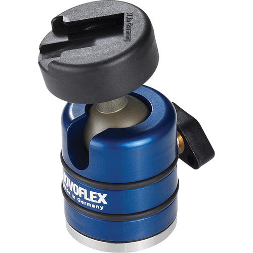 Novoflex NEIGER 19 Cabezal esférico con adaptador 3/8 a 1/4 pulgadas