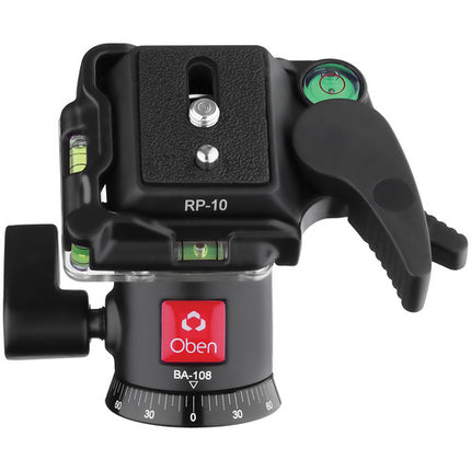 Oben BA-108 Cabezal de Bola con Palanca Capacidad 4kg Altura 7.6cm