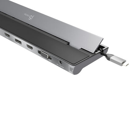 j5create Docking Station USB-C Triple Pantallas con 100W Power Delivery 4K
