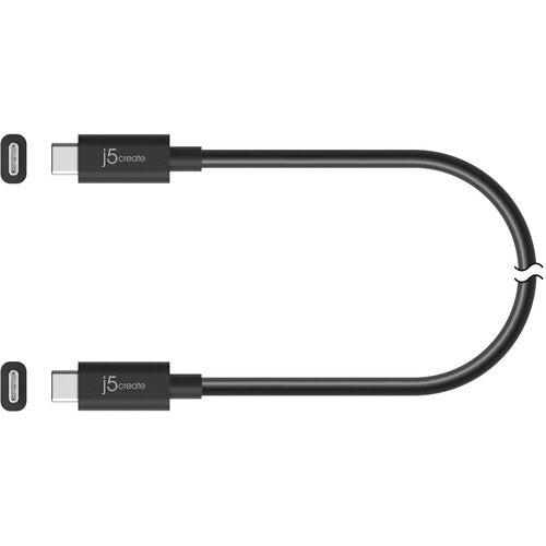 j5create Cable USB-C USB4 100W 2.6' 40 Gb/s Soporte 8K 4K Dual
